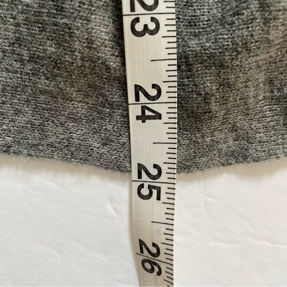 Eastside Westside oversized cowl neck gray sweater XS - Picture 10 of 11